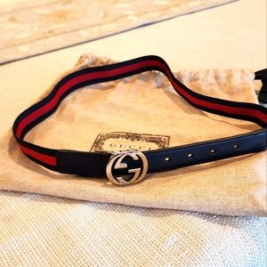 Gucci Web belt